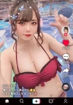 【H乳＋(超絶美肌×大量オイル)=全身性器な極上ボディ】ダンサー仲間とヤリまくるミニマム爆乳ダンサー！肌ツヤ完璧。若さ溢れる美おっぱい&美尻！卑猥音が鳴り響く！うねる舌技フェラ！ダンサー仕込みの腰技で360°グラインド騎乗位！爆乳＋オイル＝最強ヌルテカSEX！！！Minimum Big breasts Dancer【なまハメT☆kTok Report.24】