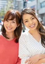 ママ友2人組をナンパしてホテルに連れ込みちょいレズ3Pプレイ！ ほなみサン 29歳&みなサン 26歳