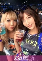 【パリピフェスでパリピギャルGET！】平成最後のU〇TRA JAPANでボルテージ最高潮のエロ美女2人組を即日ホテルへお待ち帰り！テンションアゲアゲ↑↑な4P乱交フェスへと展開！一体感最高のイキ尽きるまでセックス！