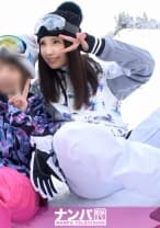 ゲレンデで美人女子大生をナンパ♪白く透き通った肌が美しい清楚系大学生の、見た目からは想像もつかないドスケベフェラに男優暴発寸前(汗)♪
